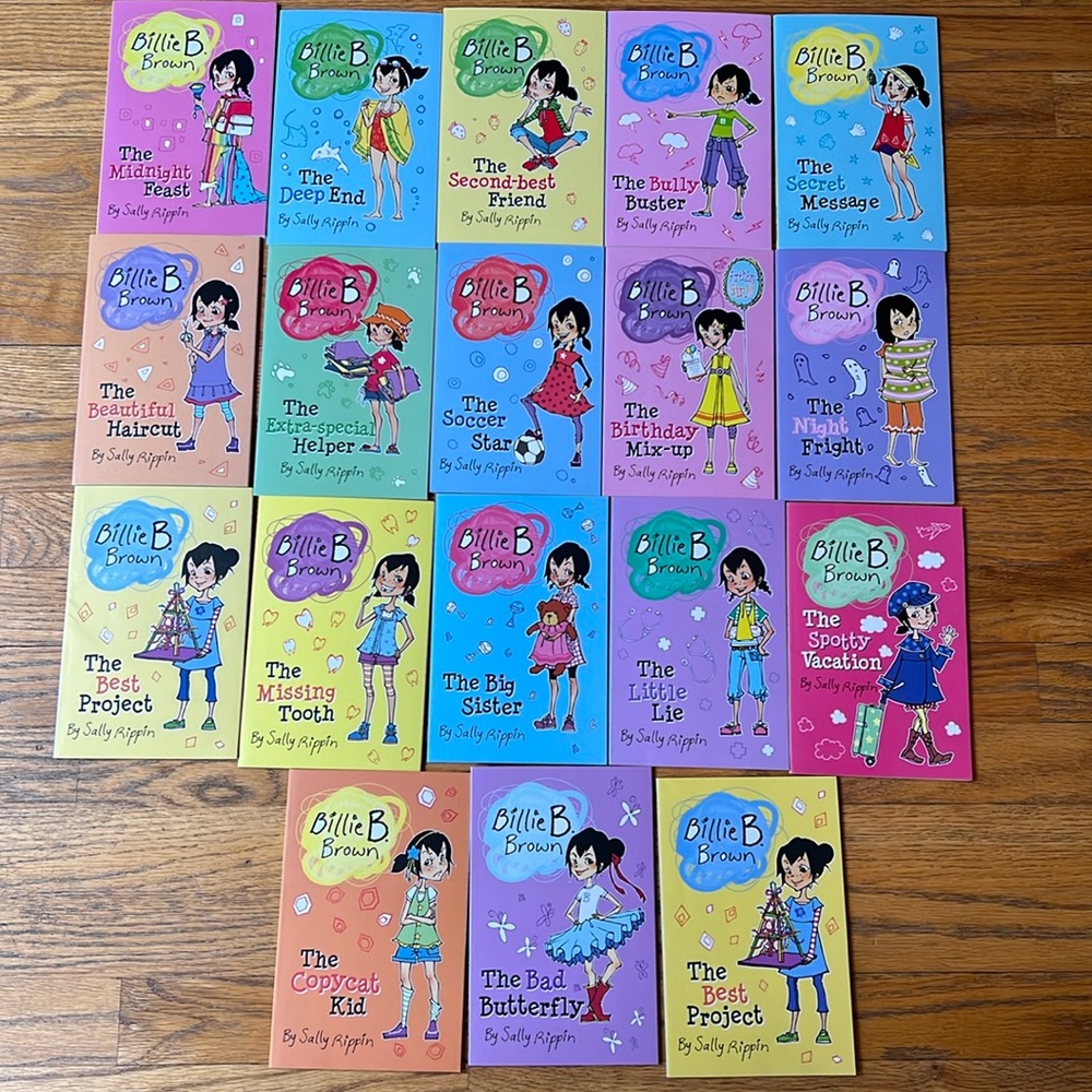 Billie B Brown book series. 18 books